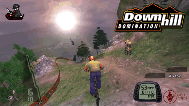 downhill domination game