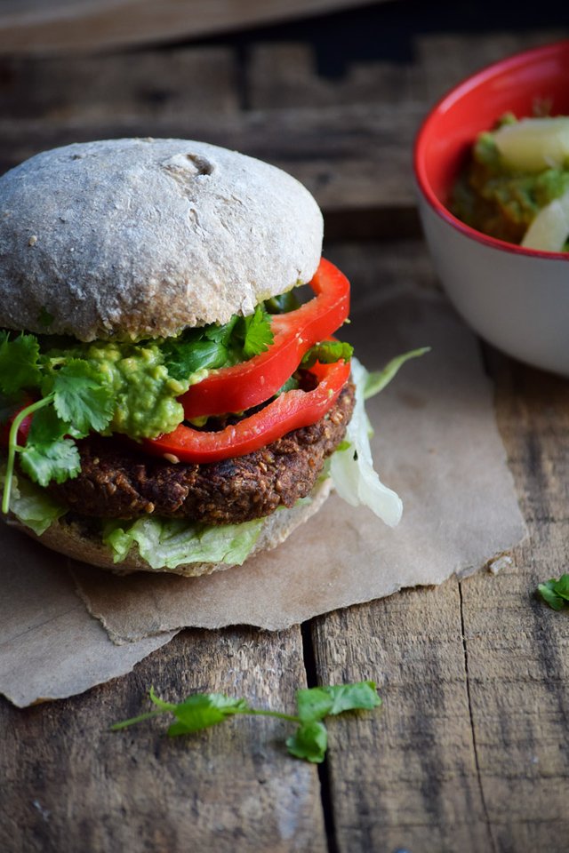 Caribbean Jerk Millet Burgers with Pineapple Guacamole (3).jpg