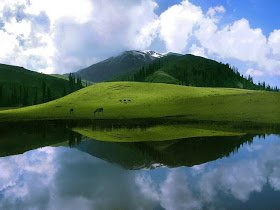 The lake  near Shogran in the Kaghan Valley pakistan.jpg