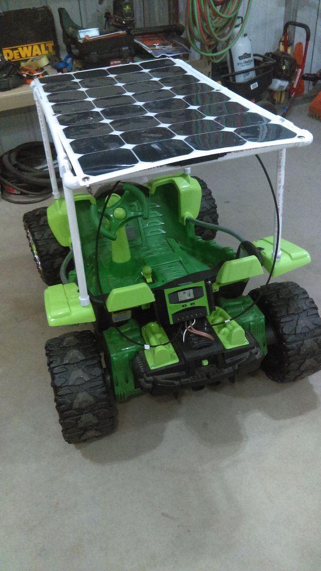 solar powered power wheels