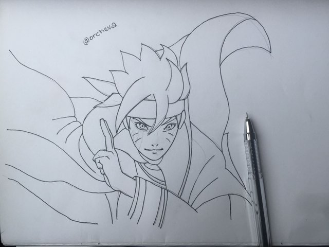 Anime Naruto Gambar Boruto Pensil - Anime Wallpapers