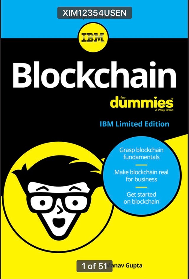 blockchain for dummies book