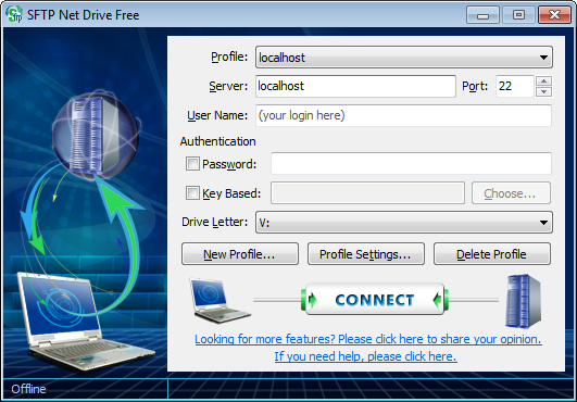 SFTP Net Drive