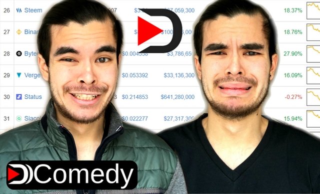 DComedy # - The Current Situation in STEEM and DTube World.jpg