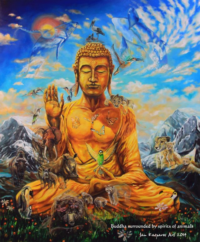 Buddha surrounded by spirits of animals logo.jpg