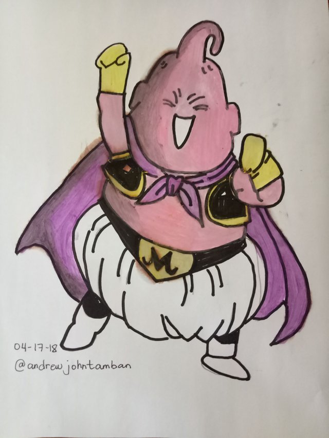 Anime Arts Evolution Of Majin Buu — Steemit