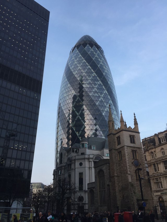 London Tour Gherkin Tower Steemit