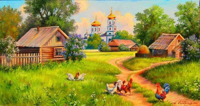 village-of-kura-home-church-methods-flowers-trees-farm-artwork-rustic-painting-MQLG.jpg