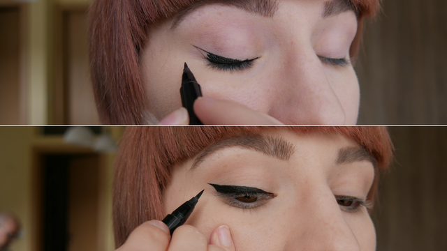 Winged eyeliner - fill in-melissavandijkmakeuptutorials.png