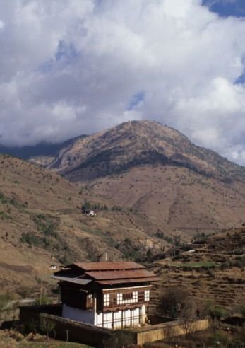 Bhutan - Landscape between Thimphu and Paro.jpg