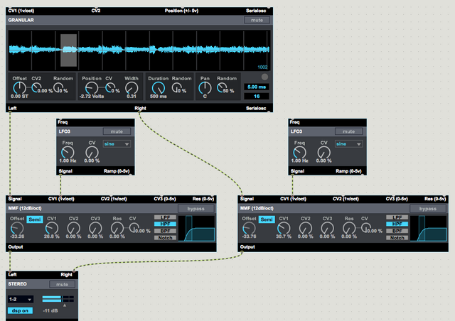 BEAP granular module in Max 7