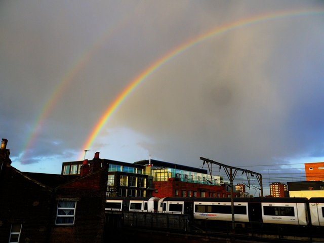 11953006052 - a not so common double rainbow this afternoon in.jpg