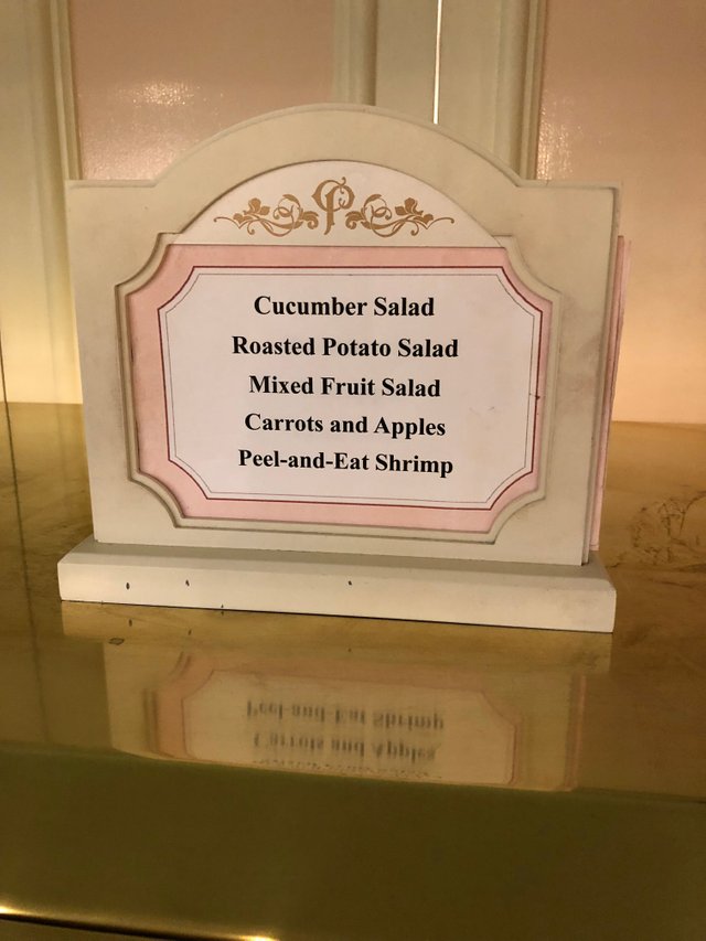 Salad sign Lunch Buffet in Walt Disney World at Crystal Palace!.jpg