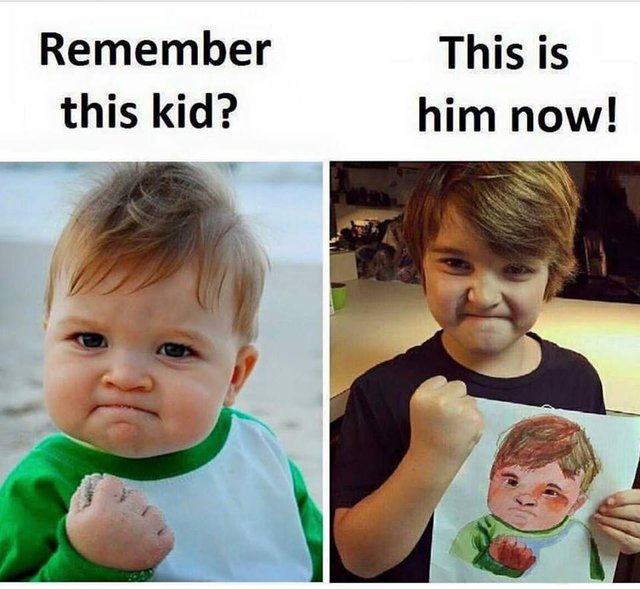 The famous meme kid 