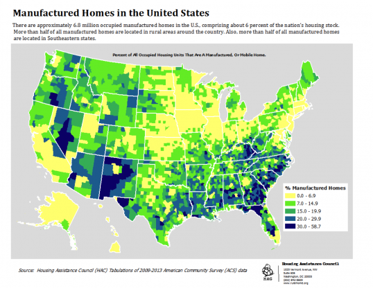mobile home density in the US 2013.png