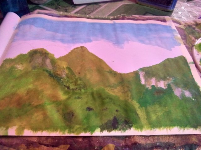 Sneak Peak To Cebu S Osmena Peak Painting Steemit