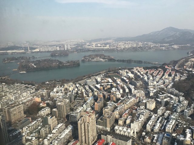 xuanwu Lake from window.JPG