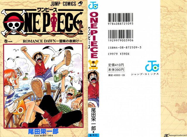 One Piece Manga Chapter 001 Romance Dawn Steemit