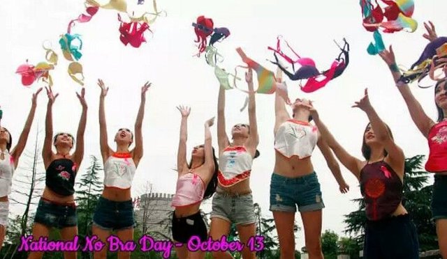 National no bra day👙👙. Yesss🙌🙌Set your breast free today — Steemit