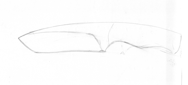 How to Draw a Knife  Knife drawing, Knife, Easy drawings