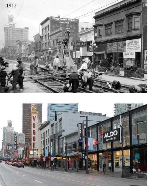 Street car workers on nelson.JPG