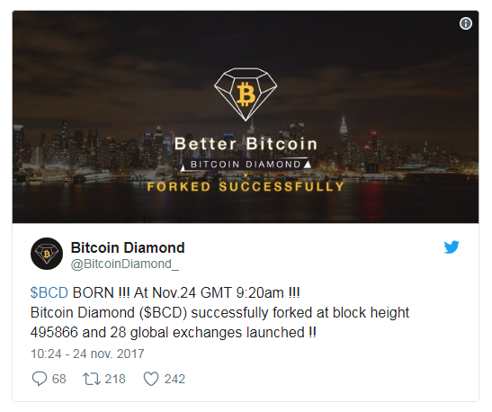 Bitcoin Diamond (BCD): A Full List Of Bitcoin Diamond Exchanges