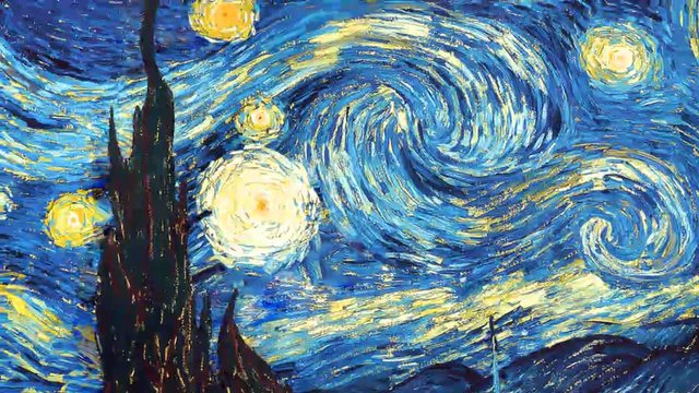 34 Lukisan Abstrak Van Gogh Gambar Kitan