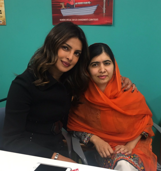 Malala has a fan moment as she meets Bollywood's Priyanka Chopra ❤️.png