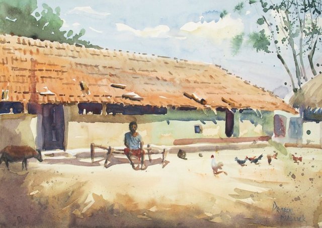 En Plein Air at Baldiha Village