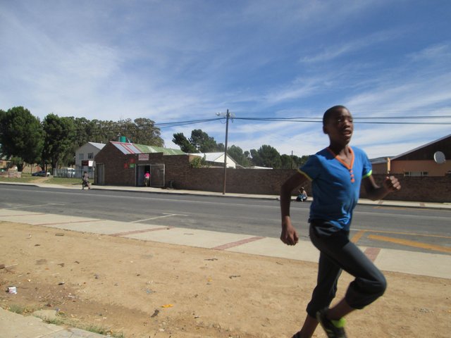 Running in the steet Jamestown..JPG