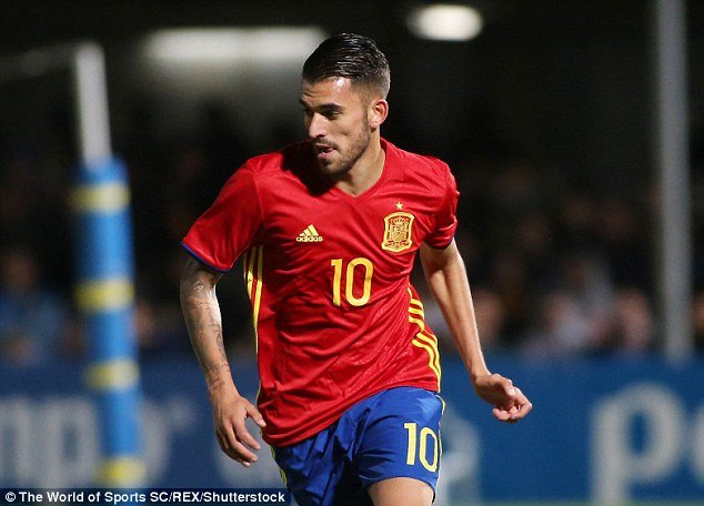 Real Madrid midfielder Dani Ceballos the most recent star to urge Neymar to join the Bernabeu 'I would open the way to him for a move'  (1).jpg