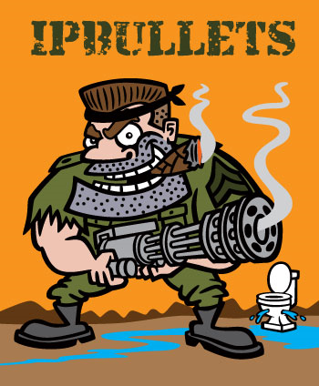 Ipbullets mascot with green text.png