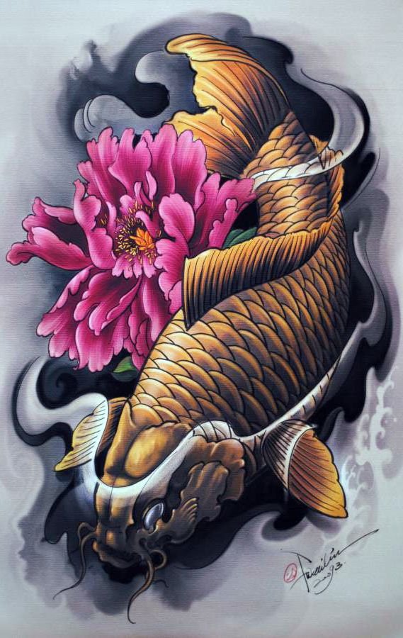 Fish tattoos can represent freedom, as fish are known for their ability to  move swiftly and effortlessly in the water. They can signify a