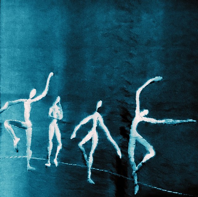 Peter Heckmann - Dancers Interlude-Principals And Troupe In Blue.jpg