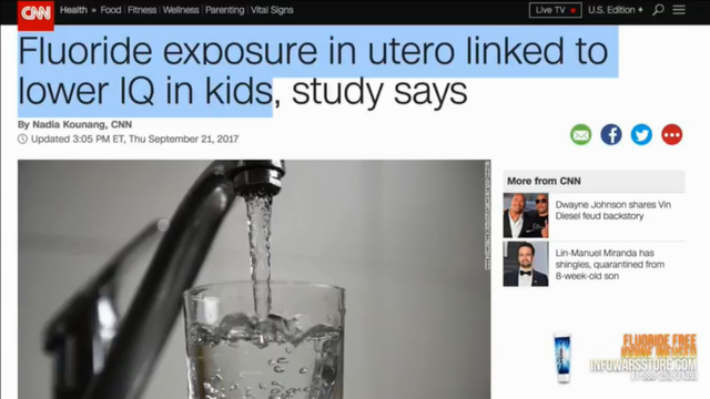 Fluoride to Lower IQ said CNN.png