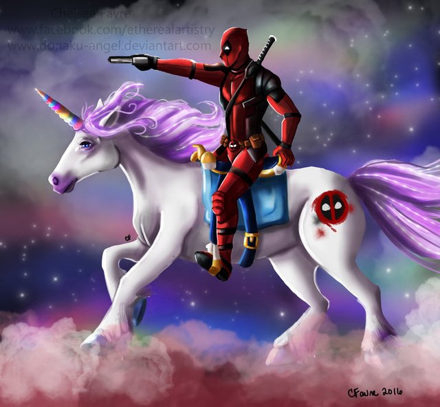 Dreamscape Painting Update Plus Deadpool Riding A Unicorn