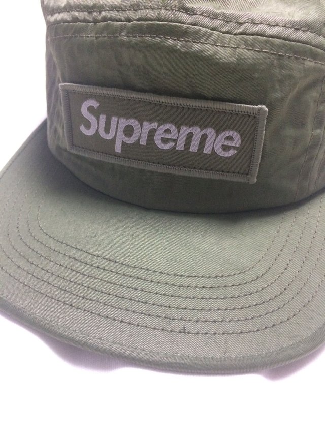 Supreme Washed Nylon Camp Cap 17fw-