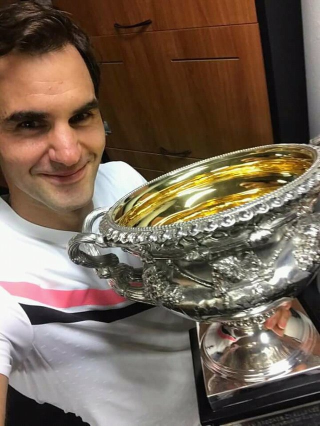 Federer 20th GS Trophy