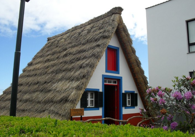 Casa de Santana', a traditional type of house in Madeira Islands