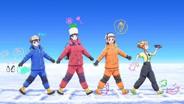 First Impression] “Sora yori mo Tooi Basho” Winter Anime 2018