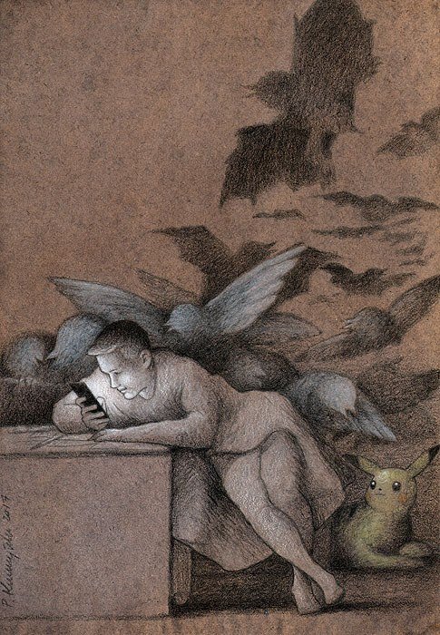 The sleep of Reason produces monsters ( from Francisco Goya ).jpg