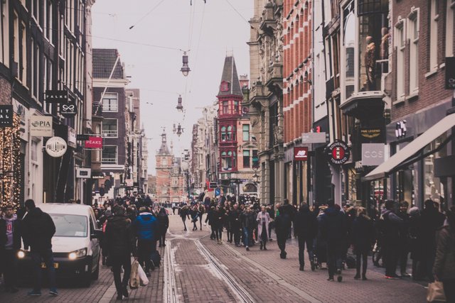 Amsterdam Shopping Street