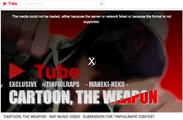  CARTOON  THE WEAPON    RAP MUSIC VIDEO   SUBMISSION FOR  TINFOILRAPS  CONTEST   DTube.png