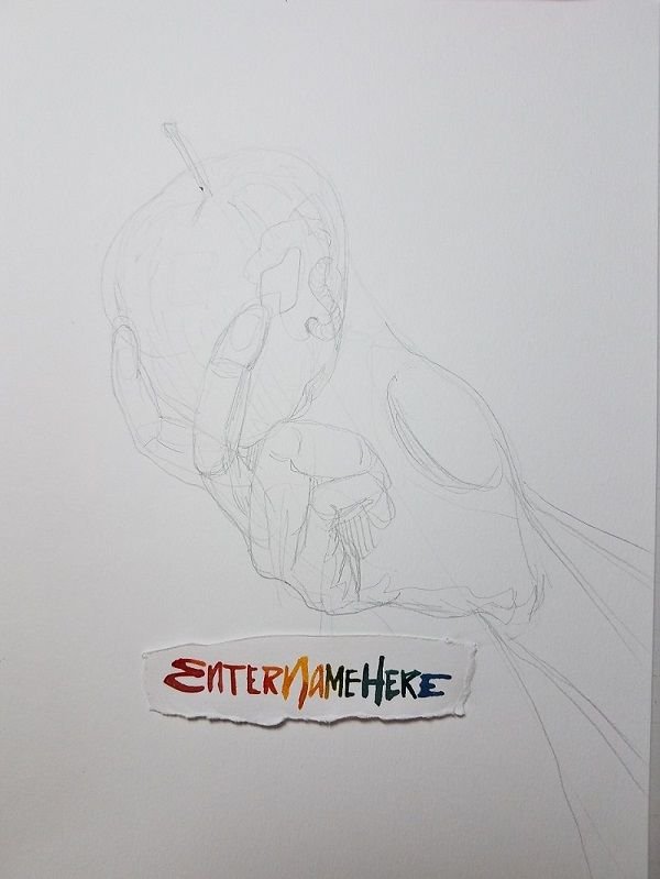 enternamehere_thats-disgusting_steemit-challenge_apple_hand_worm-pencil-600px.jpg