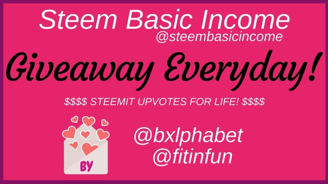 Steembasicincome sbi giveaway everyday fitinfun.jpg