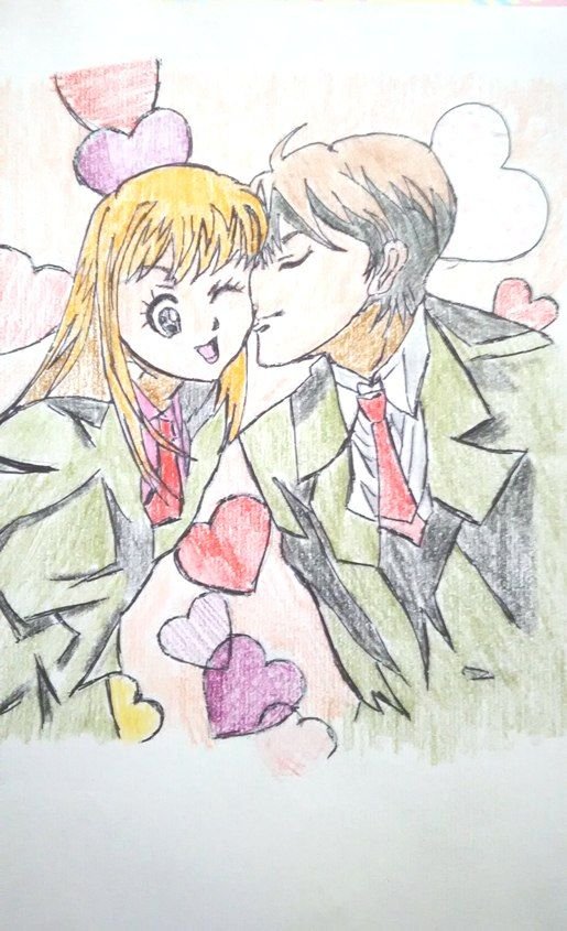 Anime Manga Itazura na Kiss Drawing, Anime transparent background PNG  clipart