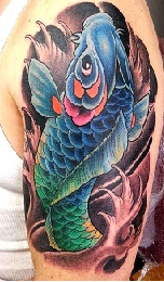 Koi Fish Tattoo Cover up. — Steemit