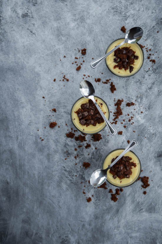 Chocolate & Vanilla Malted Milk Pudding Brownie Trifles.,.jpg