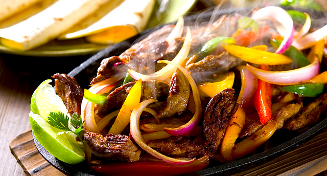 sizzling fajitas