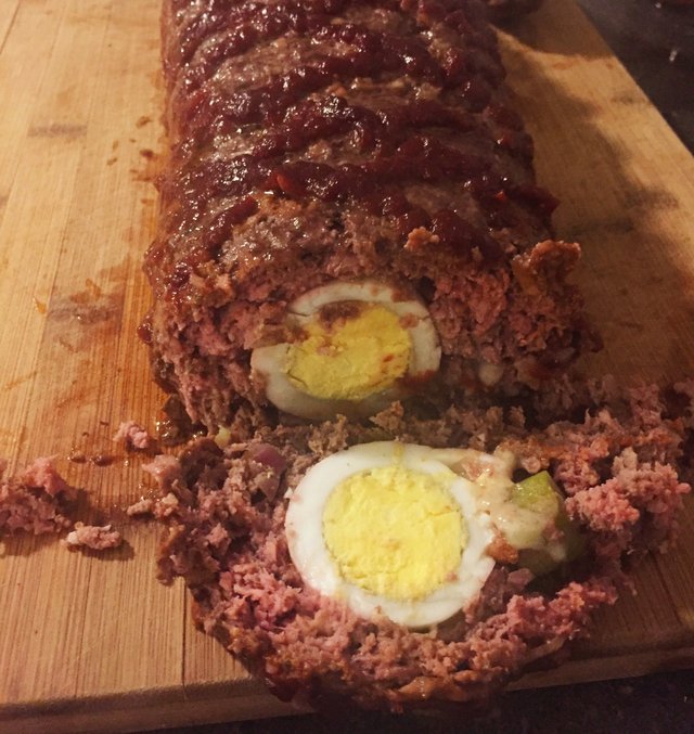 Okra Stuffed Meatloaf — Steemit